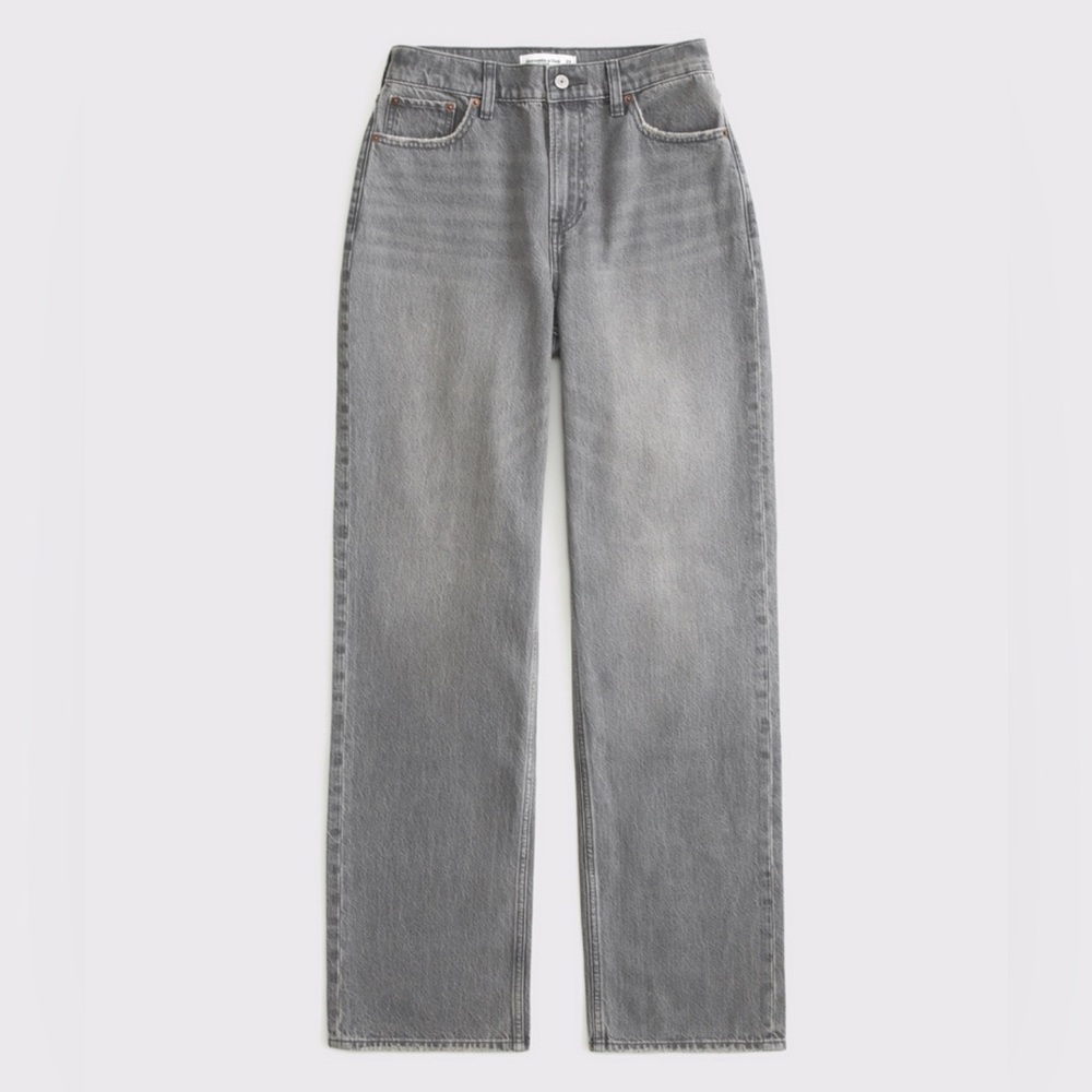 Abercrombie Loose Fit High Rise Jeans